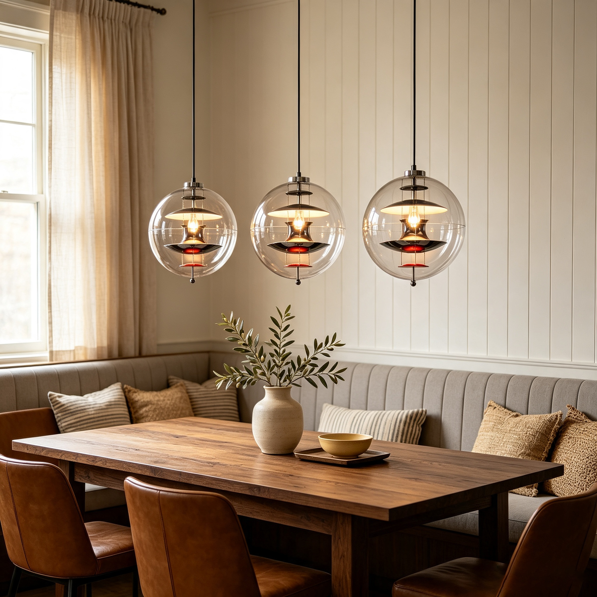 Globe Acrylic Pendant Light