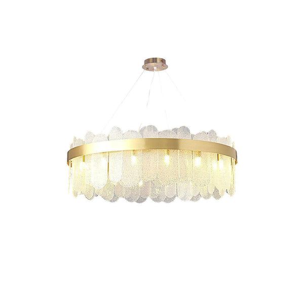 Gold Ring Chandelier