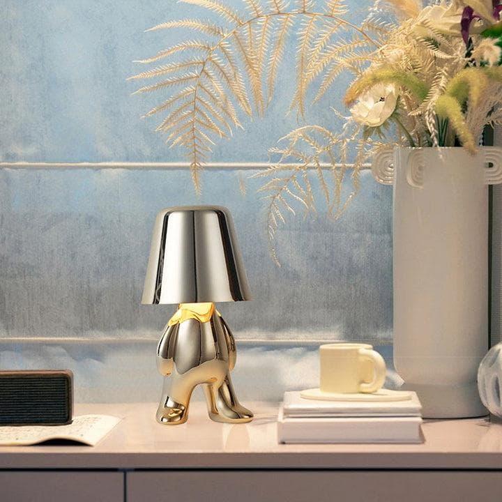 Golden Man Table Lamp