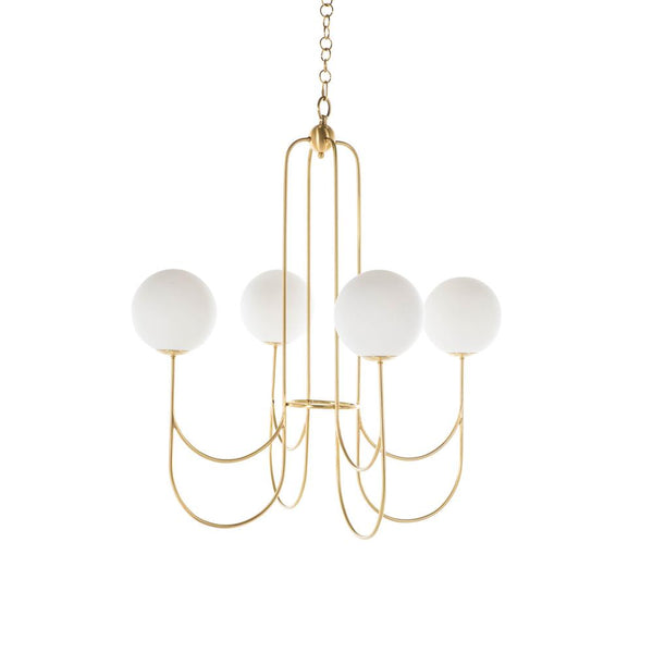 Mjolkuvyi Glass Chandelier