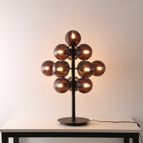 Wesley Modern Glass Table Lamp
