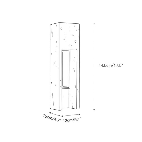 Graziano Travertine Wall Sconce