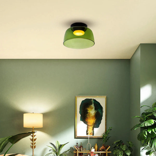 Aria Modern Simple Creative Glass Flush Mount Ceiling Light