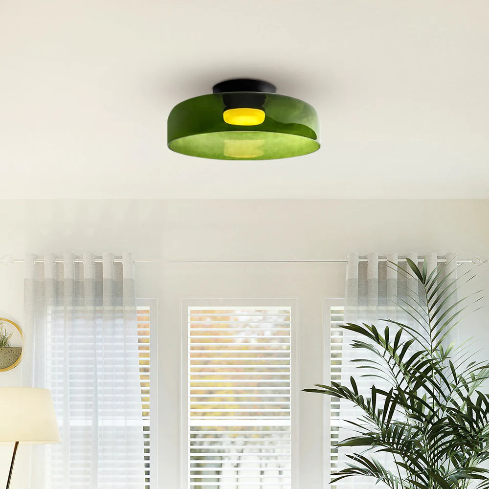 Aria Modern Simple Creative Glass Flush Mount Ceiling Light