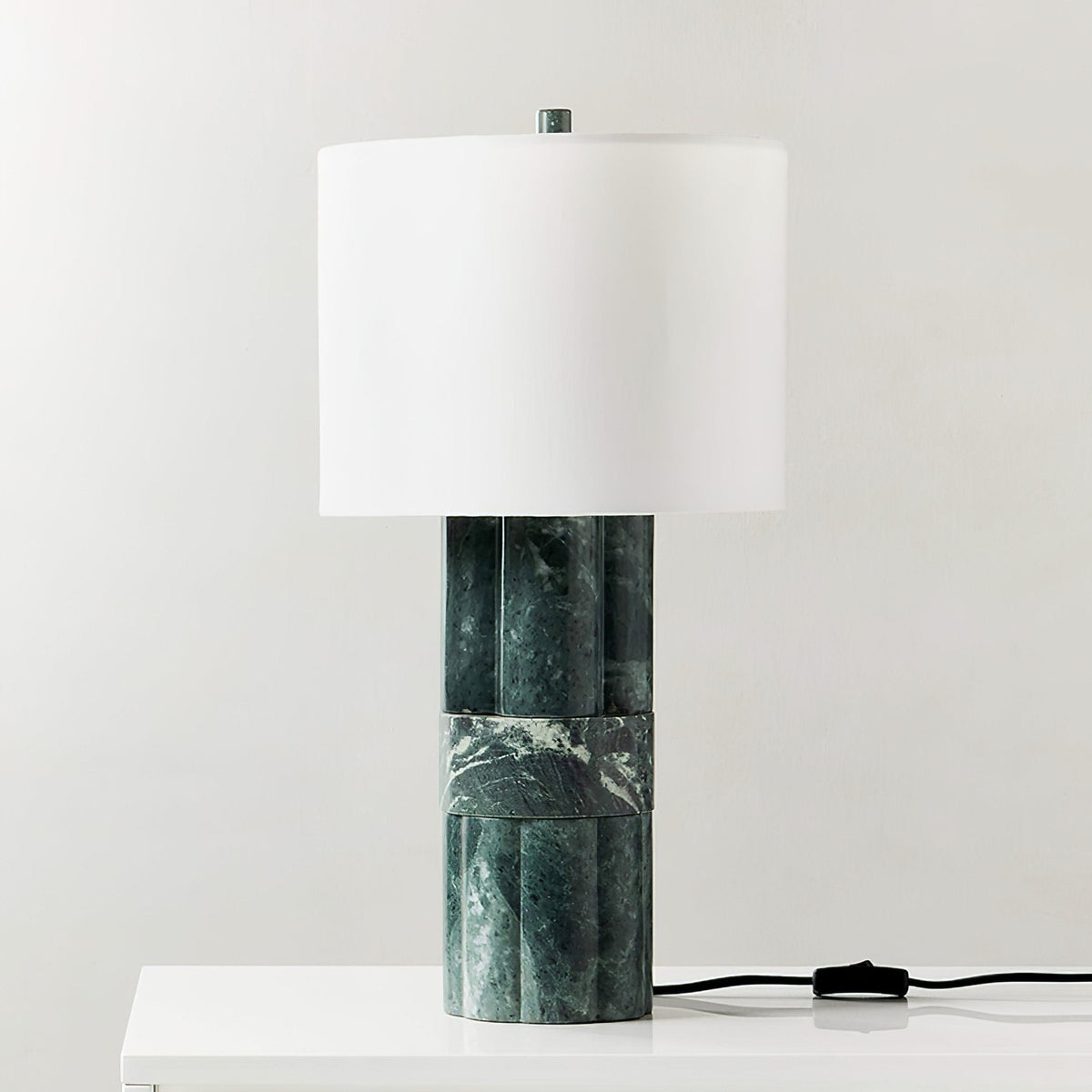 Green Marble Table Lamp