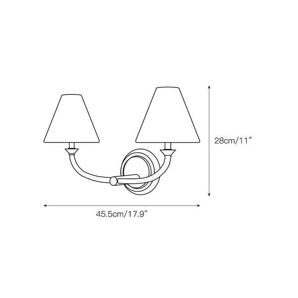 Oriisina Brass Wall Lamp