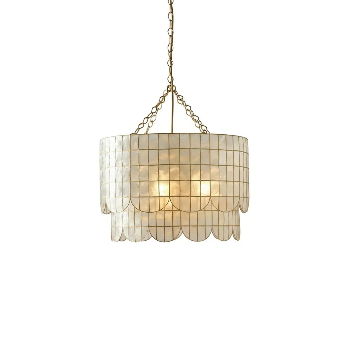 Hailee Capiz Chandelier