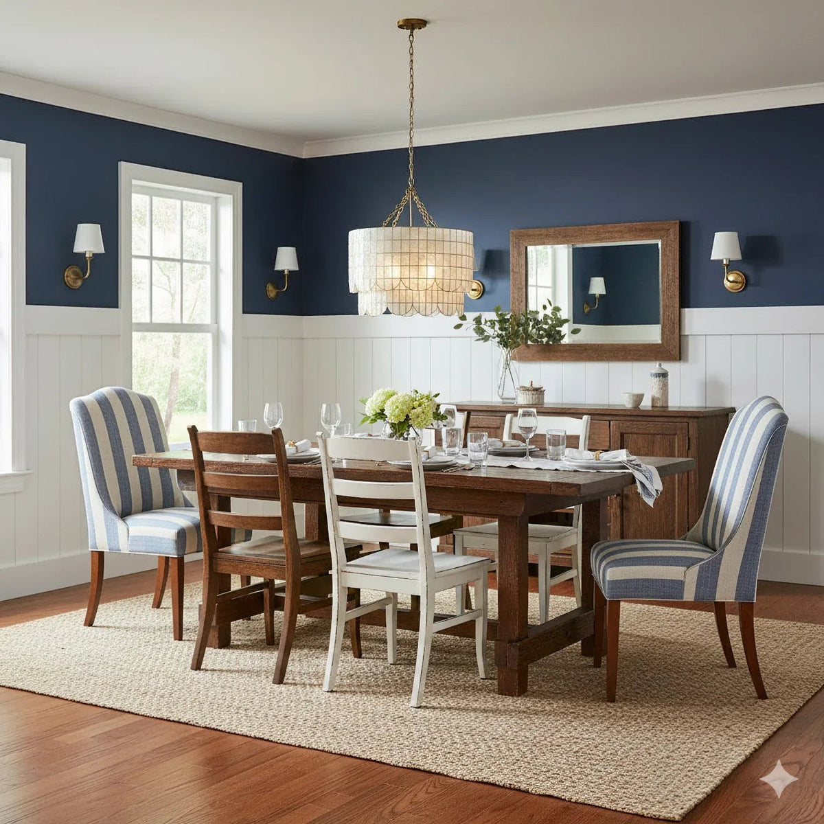 Hailee Capiz Chandelier