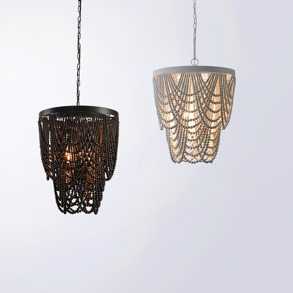 Ordore Postmodern Luxury Wooden Chandelier