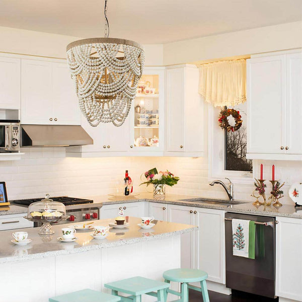 Alshaila Postmodern Luxury Wooden Chandelier