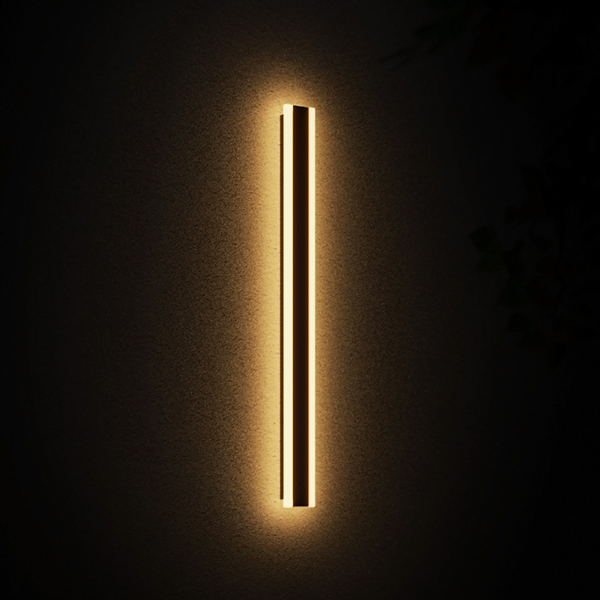 Frederick Linear Multi Color Modern Steel Outdoor Sconces