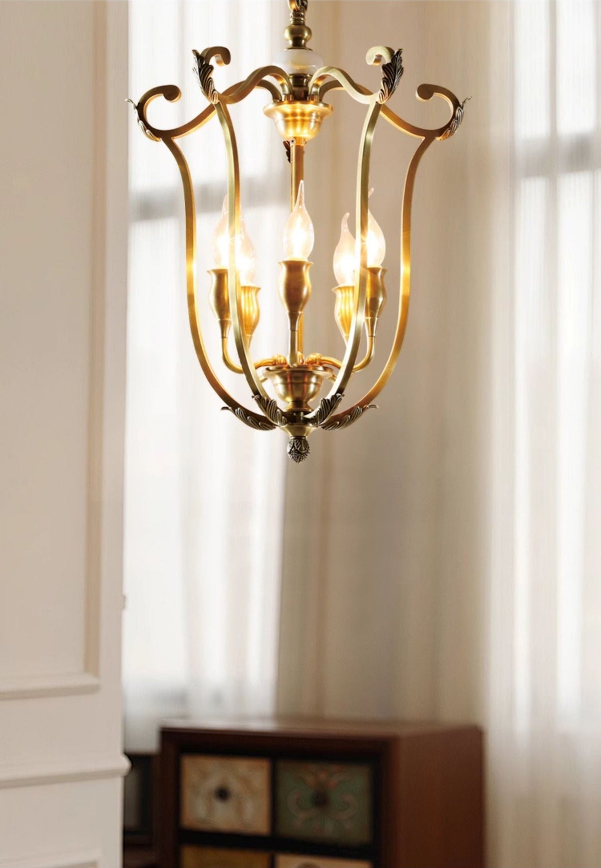Caloren Brass Pendant Light