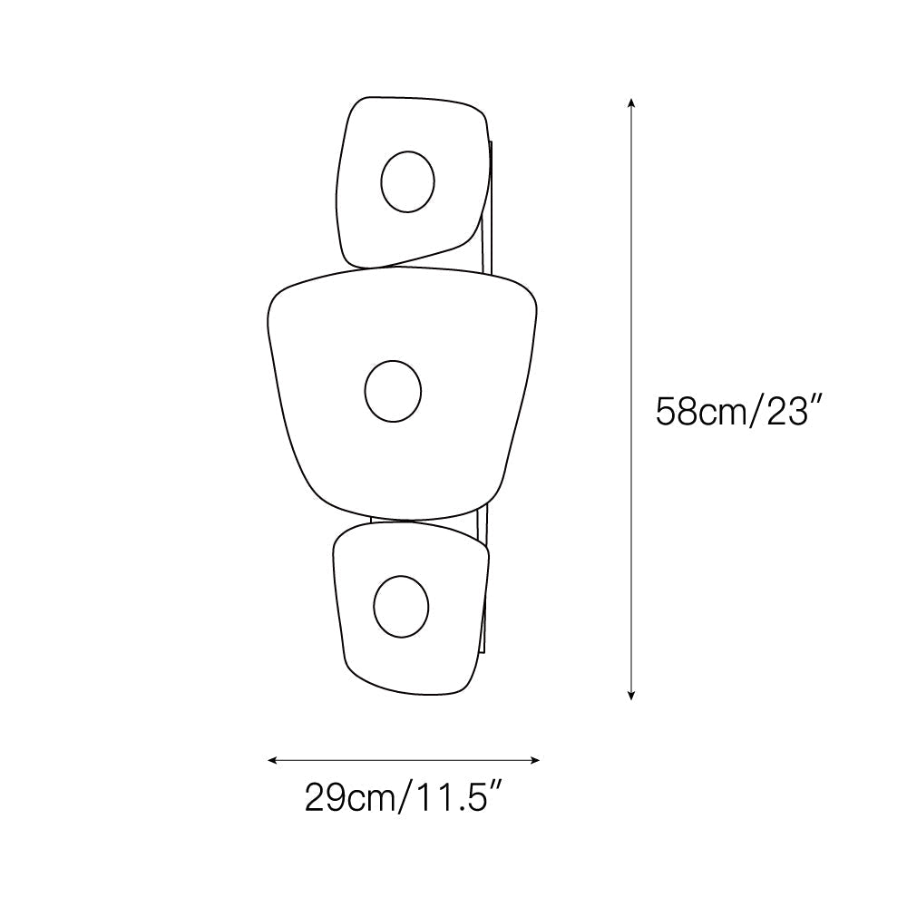 Itheora Brass Alabaster Wall Lamp
