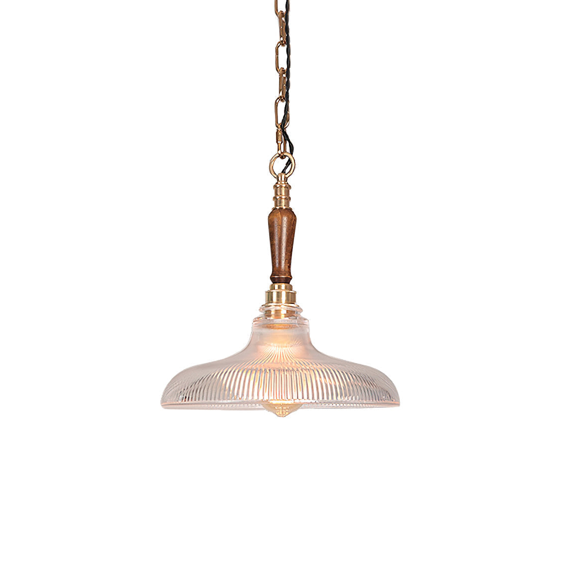 Zomiror Brass Glass Pendant Light