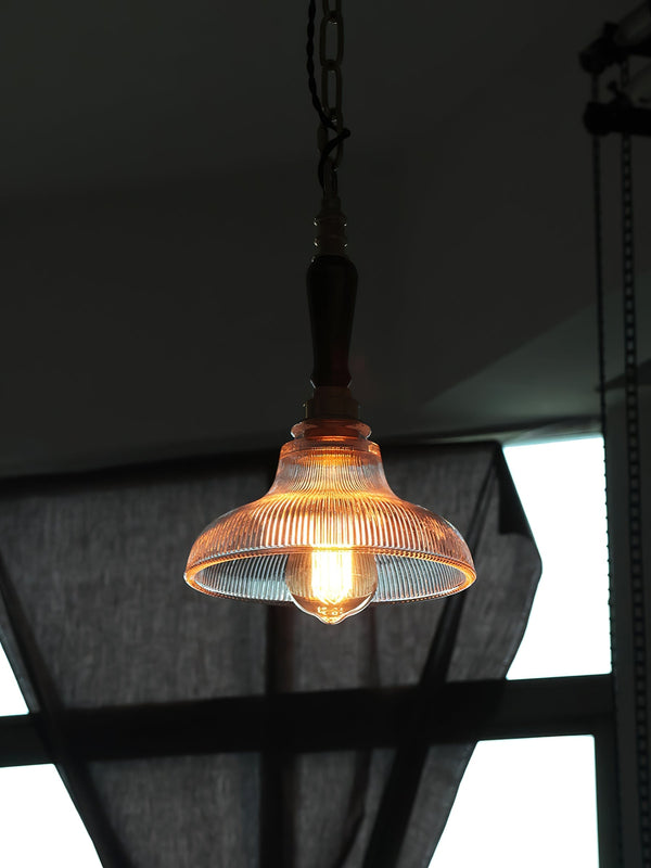 Zomiror Brass Glass Pendant Light