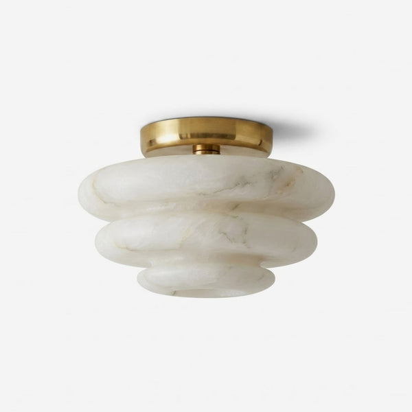 Nivueria Alabaster Flush Mount