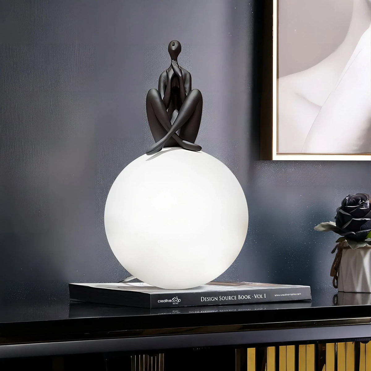 Statue Deco Table Lamp - B