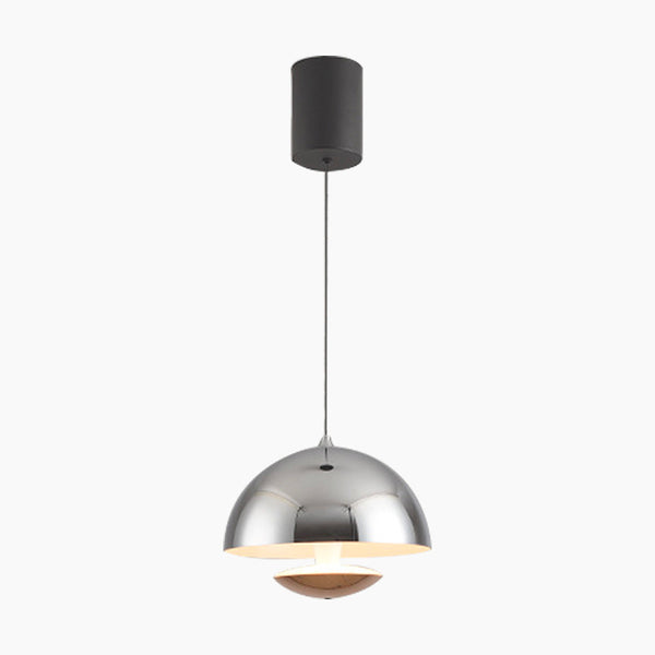 Pendant Light Induction Modern Minimalist Dome Bud, Iron