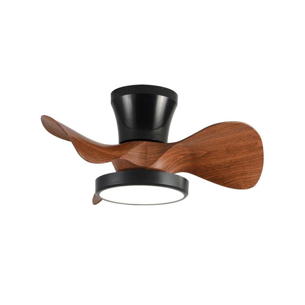 Industrial Round Acrylic Ceiling Fan Light