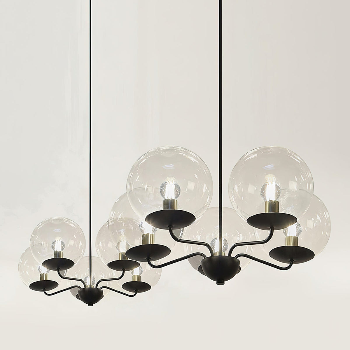 Calaeor Elegance Glass Chandelier