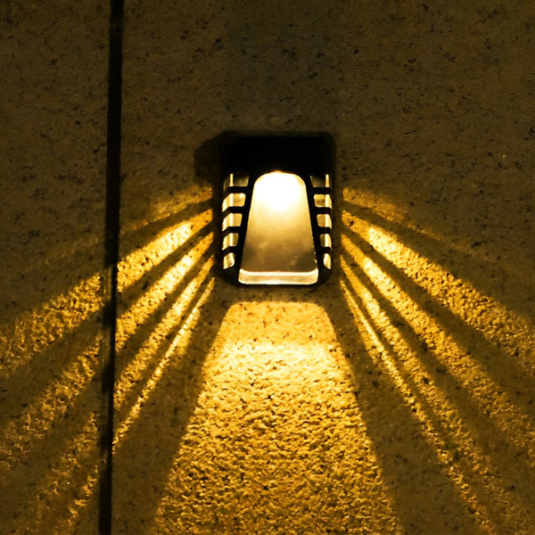Lumiraya Intelligent LED Black Modern ABS Outdoor Wall Lights