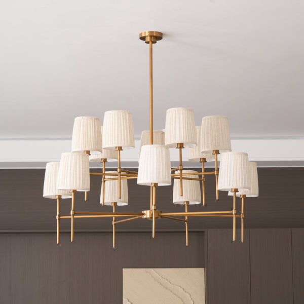 Erthaos Elegance Fabric Chandelier