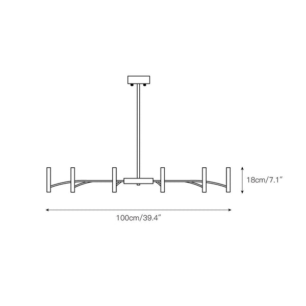 Lumaraine Industrial Chandelier