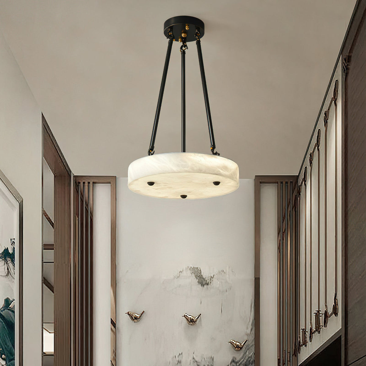 Avenivina Alabaster Pendant Lamp