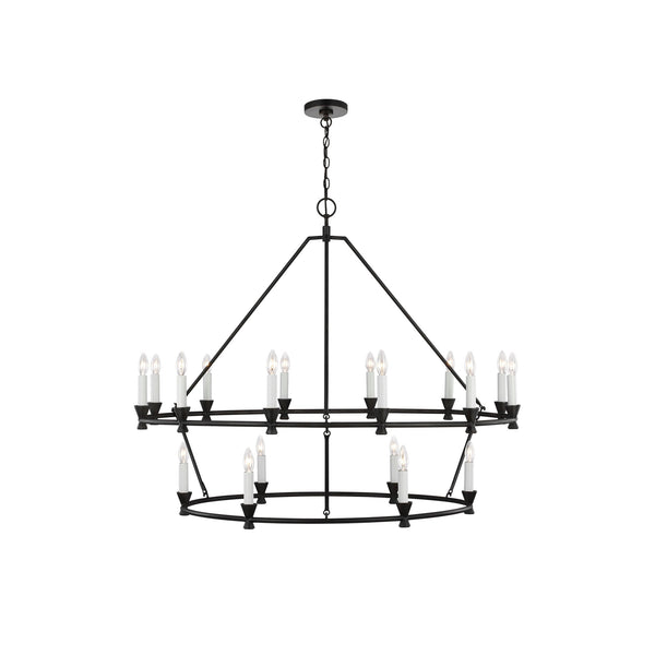 Ovyneth Vintage Industrial Brass Chandelier
