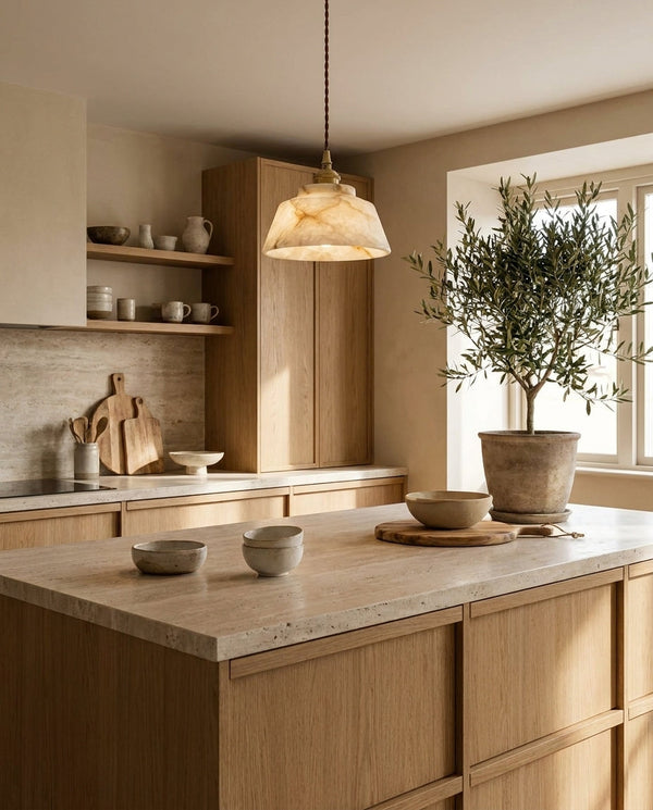 Pemberstone Alabaster Pendant Lamp