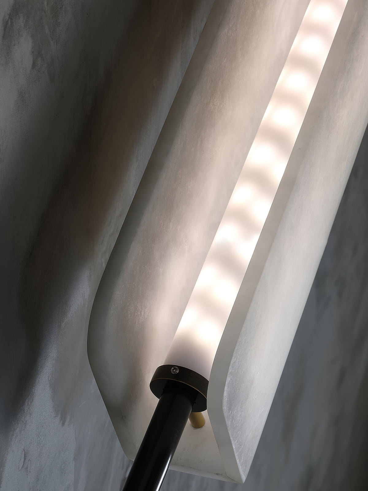 Cenore White Alabaster Wall Lamp