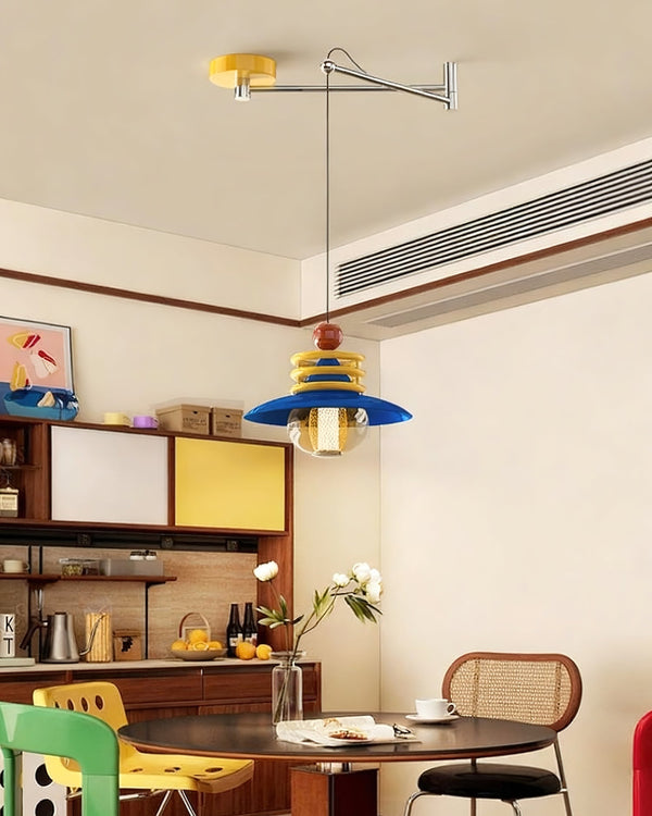 Marcella Swing Arm Pendant Lamp