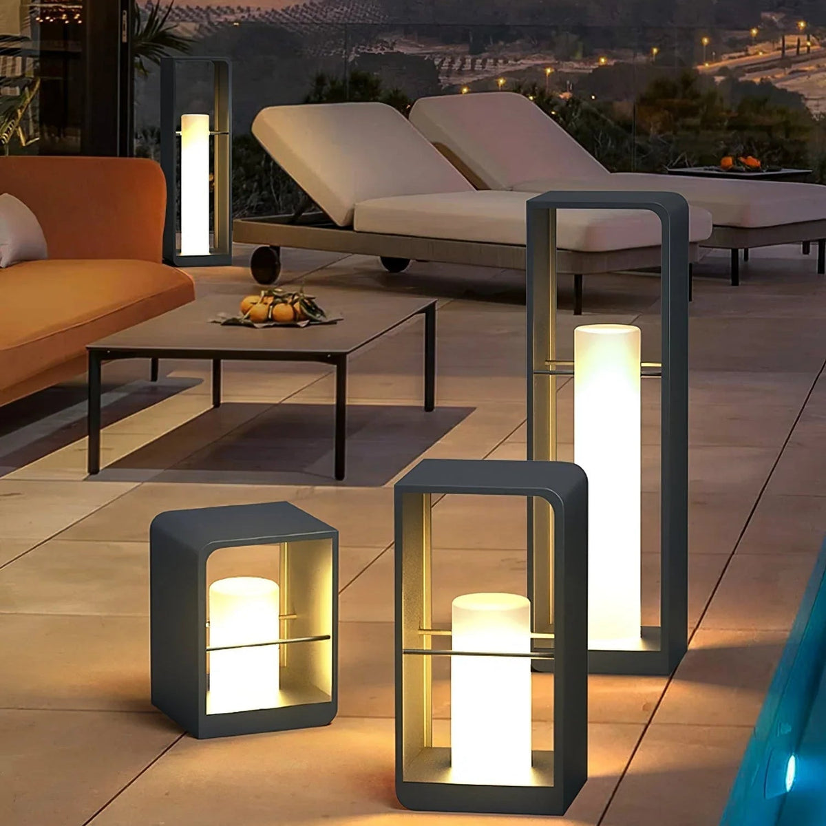 LED Outdoor Lantern Garden Light