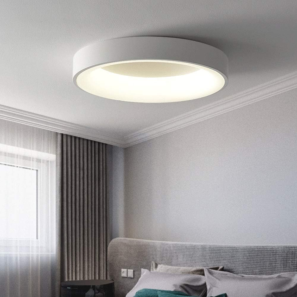 Round Minimalist White LED Ceiling Lights