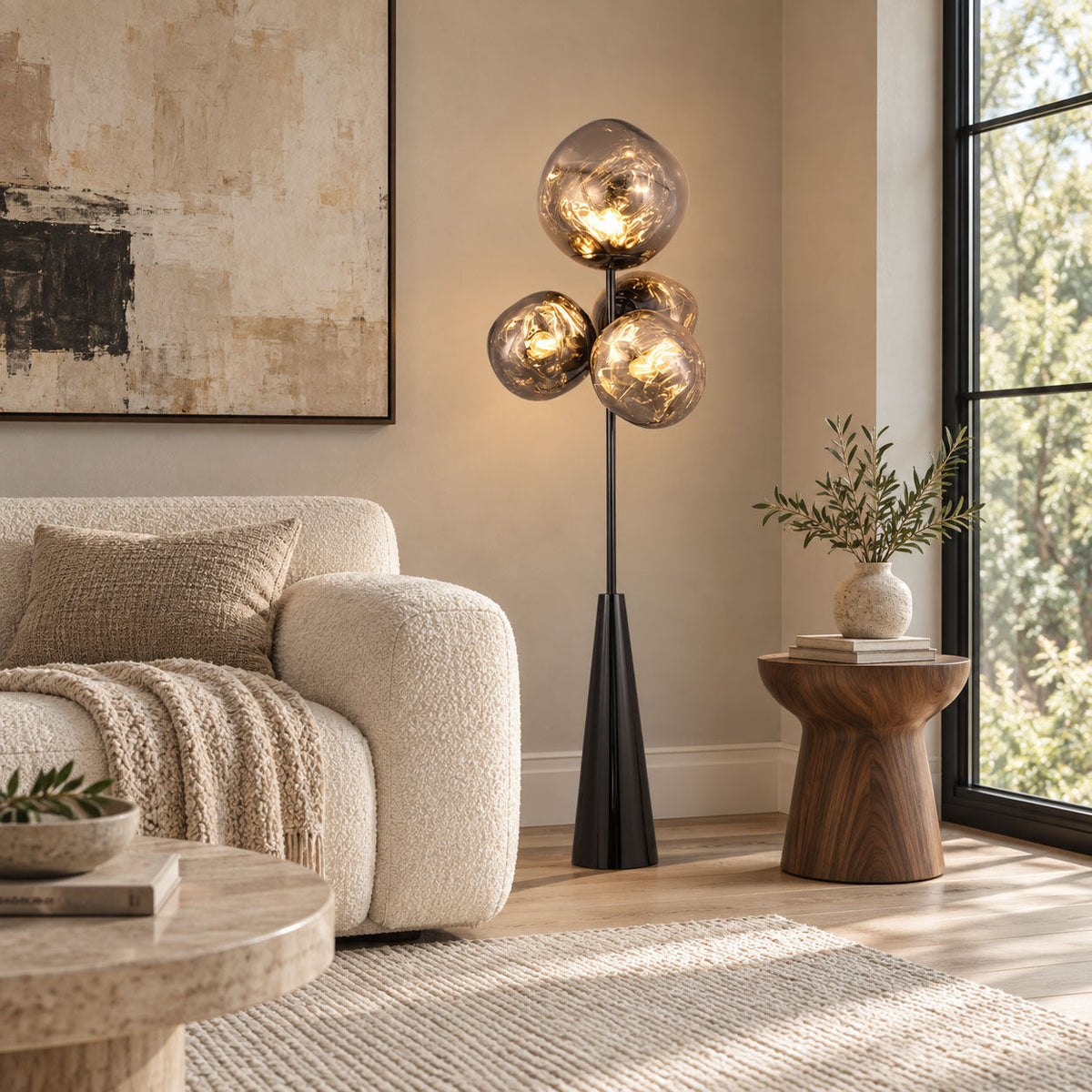 Lava Column Floor Lamp
