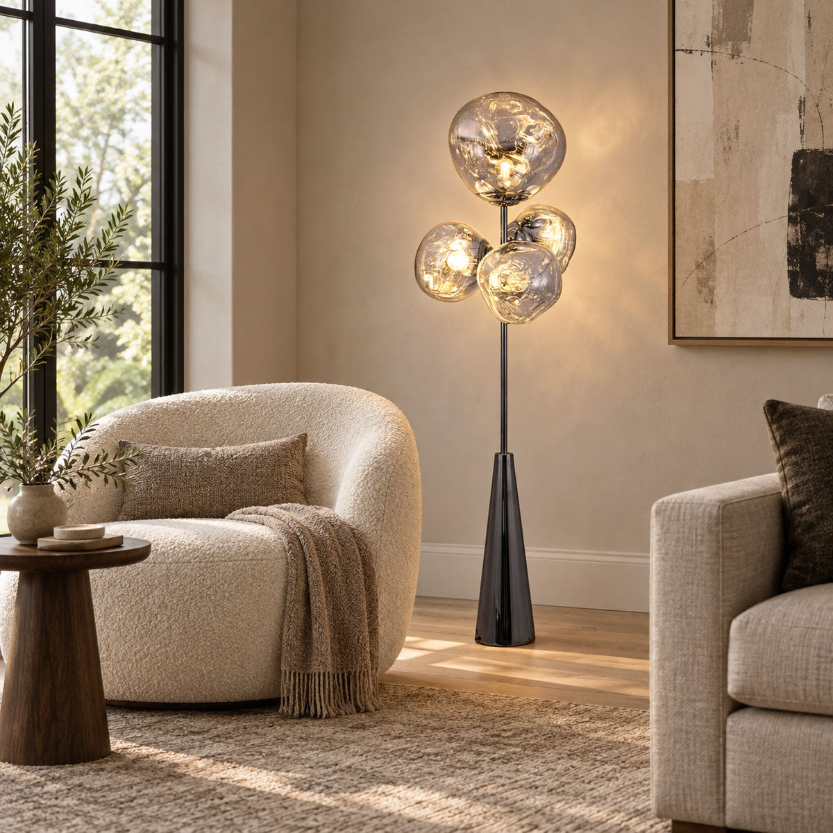 Lava Column Floor Lamp
