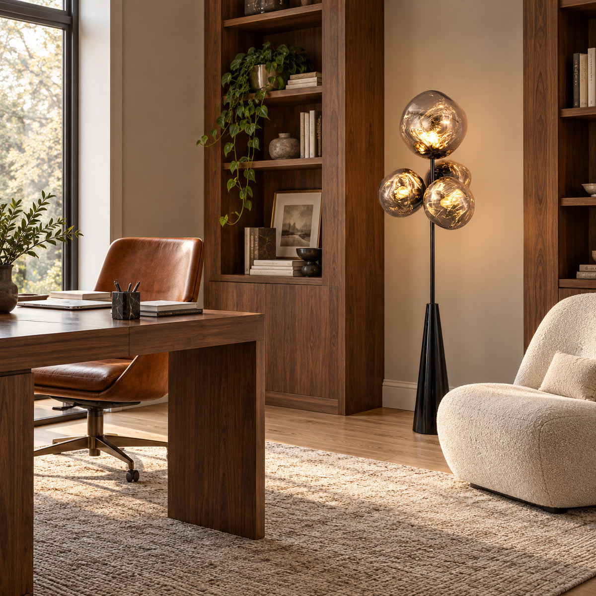 Lava Column Floor Lamp