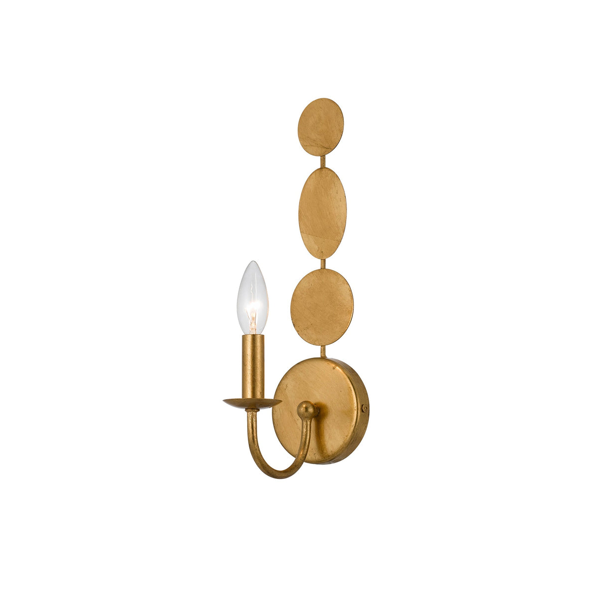 Elveneth Traditional Brass Wall Lamp