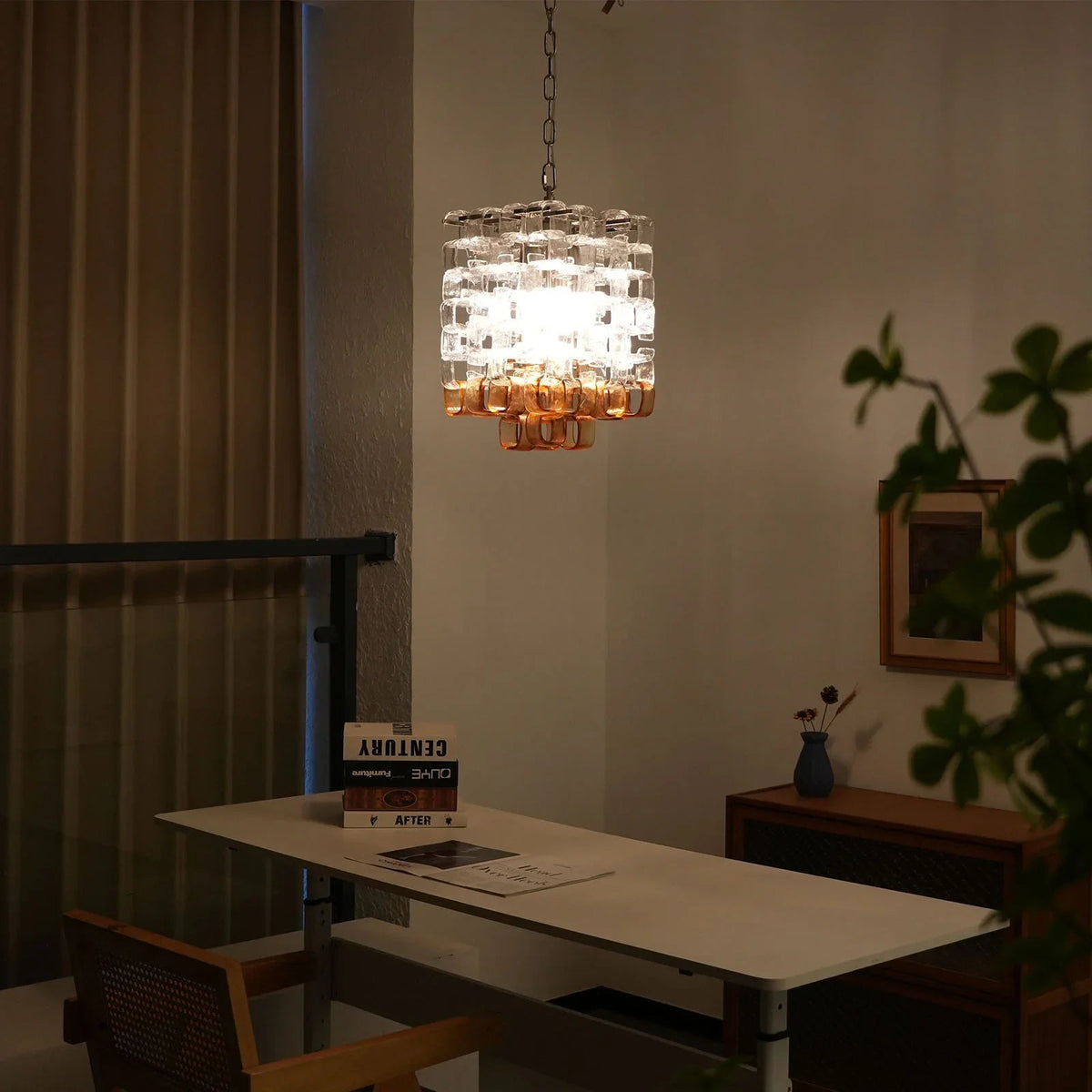 Lce Cubes Interlocking Chandelier
