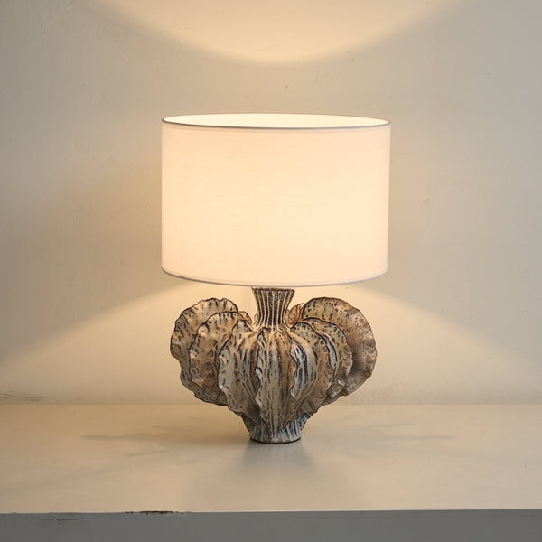 Leaf Shaped Ceramic Table Lamp