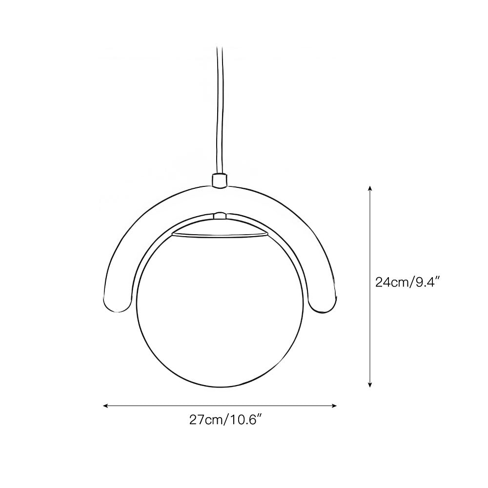 Elowis Linear Ball Pendant Lamp