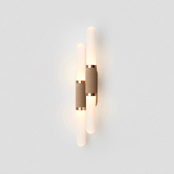 Avaros Vanity Glass Wall Lamp