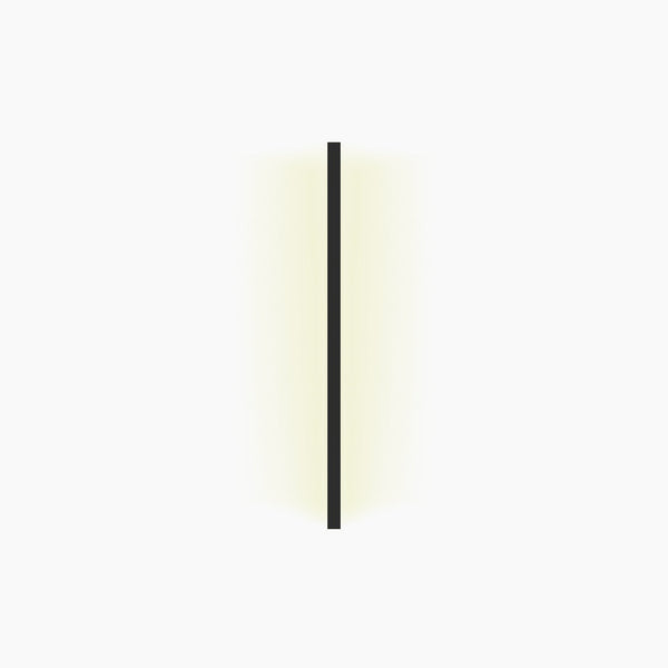 Wall Lamp Light Bar Minimalist Aluminum Linear LED, Black/White