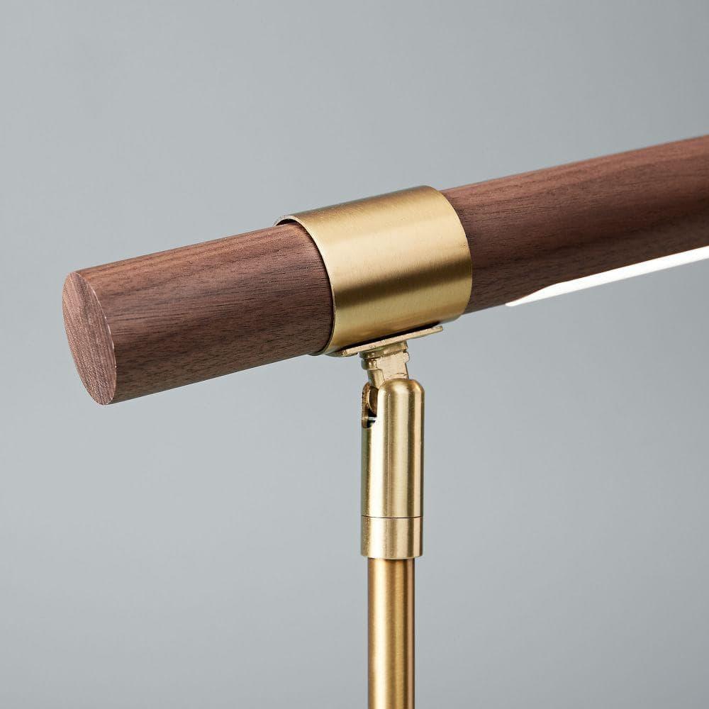 Linear Wood LED Table Lamp