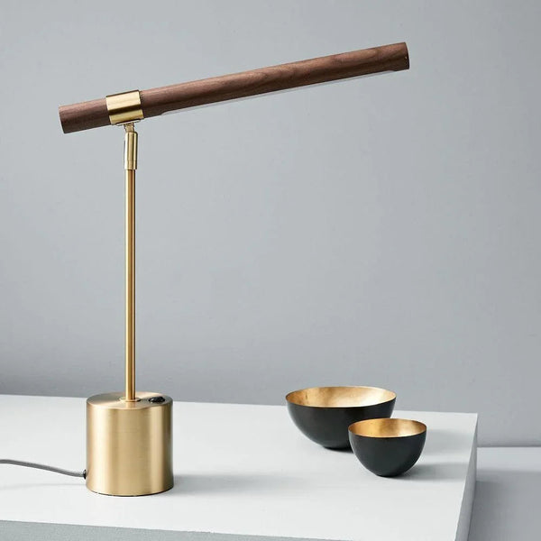 Linear Wood LED Table Lamp