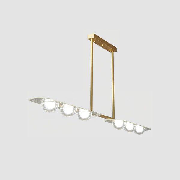 Liorerelle Pendant Lamp Linear Glass Minimalist