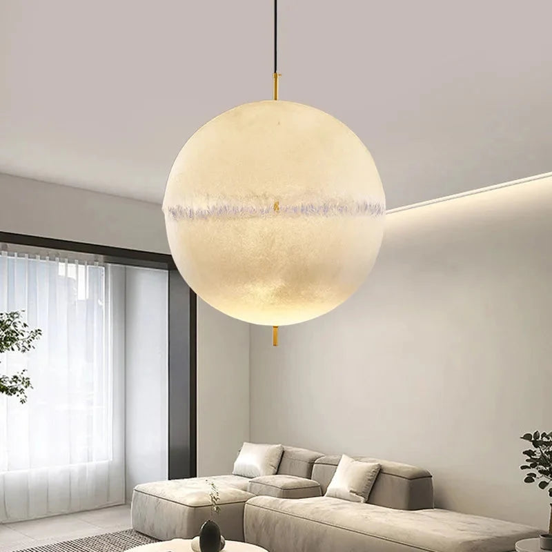 Lissa Copper Sphere Pendant Lamp Chandelier