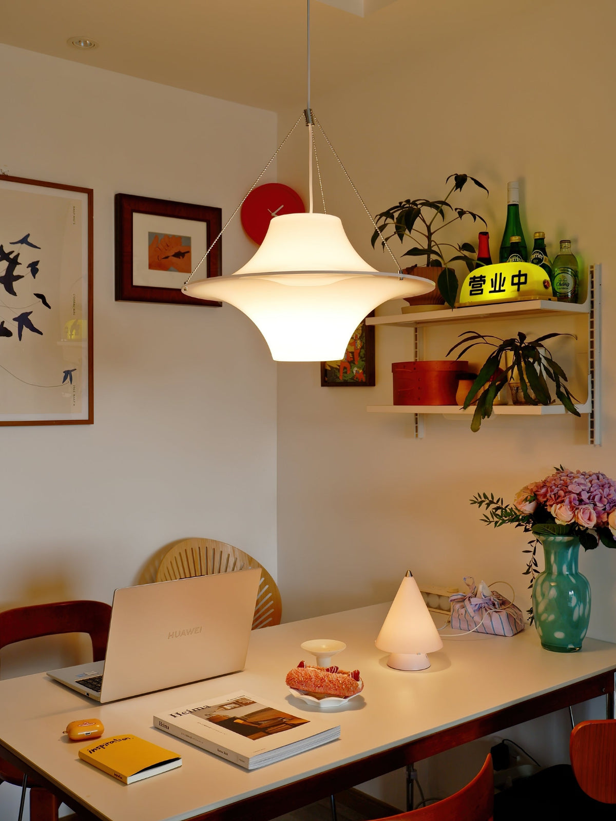Alsolarae Plastic Pendant Lamp