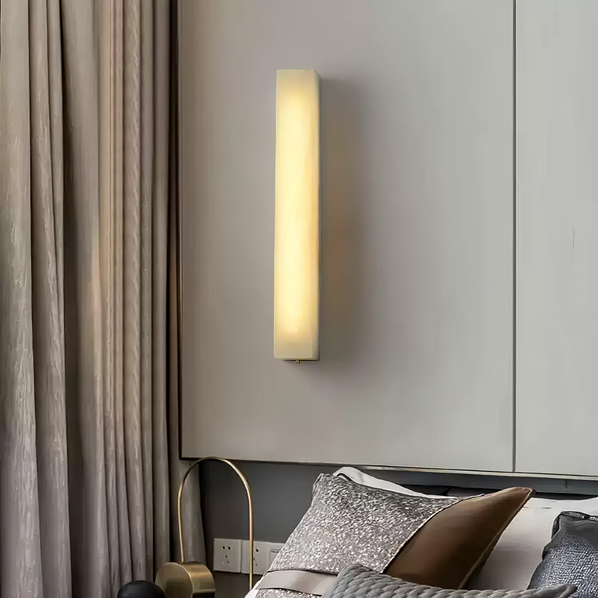 Wall Lamp Vanity Light Marble Cuboid LED
