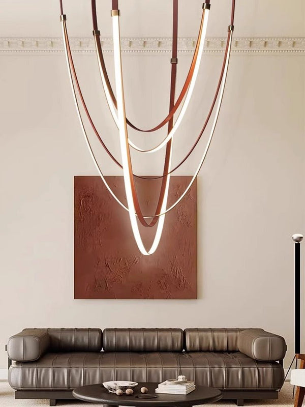 Lunara Strap Chandelier